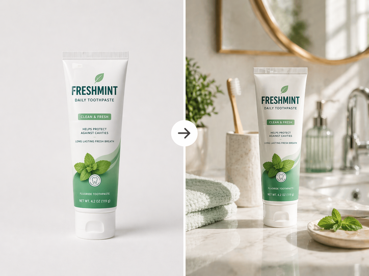 Product to poster preview